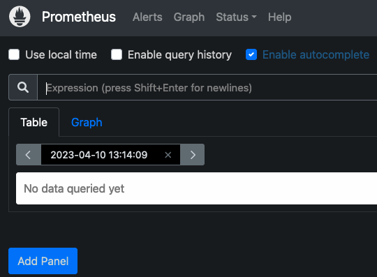 The Prometheus Dashboard