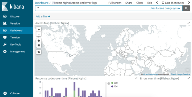 Kibana 6 Filebeat NGINX